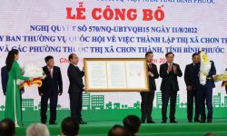 Chơn Thành lên thị xã: Đô thị trẻ, tầm nhìn xa, khát vọng lớn